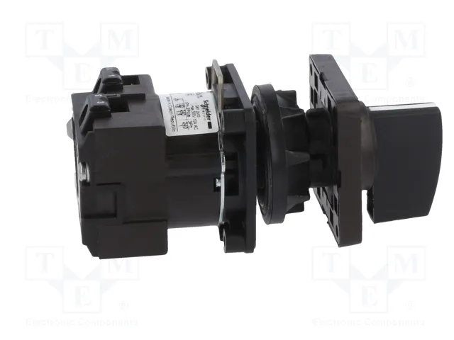 SCHNEIDER ELECTRIC Interruptor de leva 12A 0-1 Negro