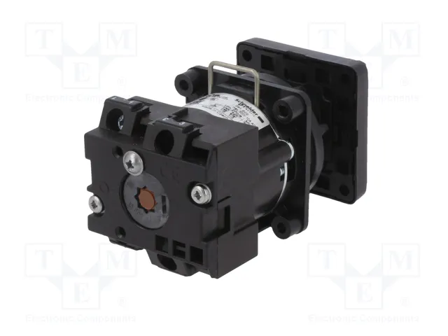 SCHNEIDER ELECTRIC Interruptor de leva 12A 0-1 Negro