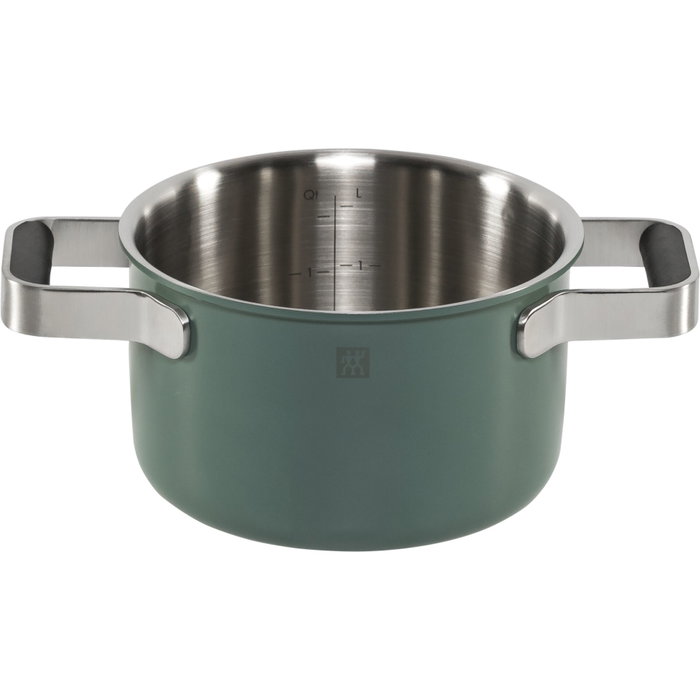 Zwilling Pure Cookware Set 5-tlg. 18/10 Verde Zwilling Pure Cookware Set 5-tlg. 18/10 Verde