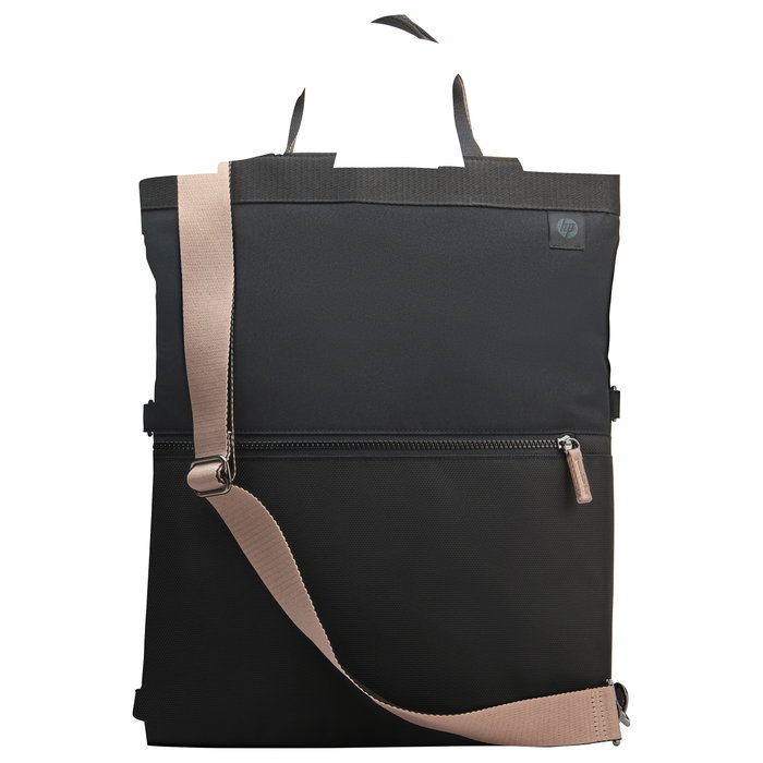 HP Mochila Convertible para Ordenador Portátil de 14 Pulgadas - Negro y Taupe HP Mochila Convertible para Ordenador Portátil de 14 Pulgadas - Negro y Taupe