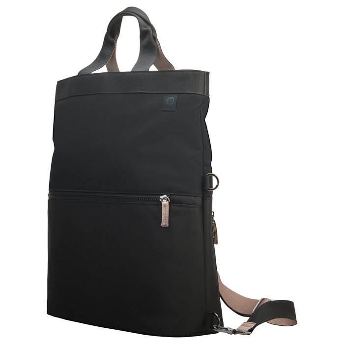 HP Mochila Convertible para Ordenador Portátil de 14 Pulgadas - Negro y Taupe HP Mochila Convertible para Ordenador Portátil de 14 Pulgadas - Negro y Taupe