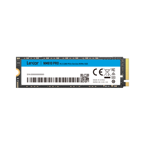 Lexar NM610PRO 1 TB M.2 NVMe SSD Lexar NM610PRO 1 TB M.2 NVMe SSD