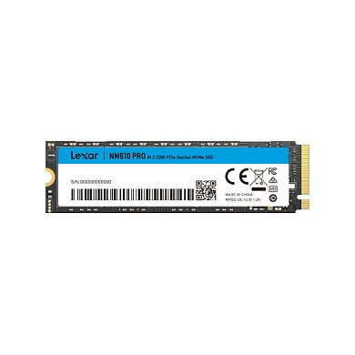 Lexar NM610PRO 1 TB M.2 NVMe SSD Lexar NM610PRO 1 TB M.2 NVMe SSD