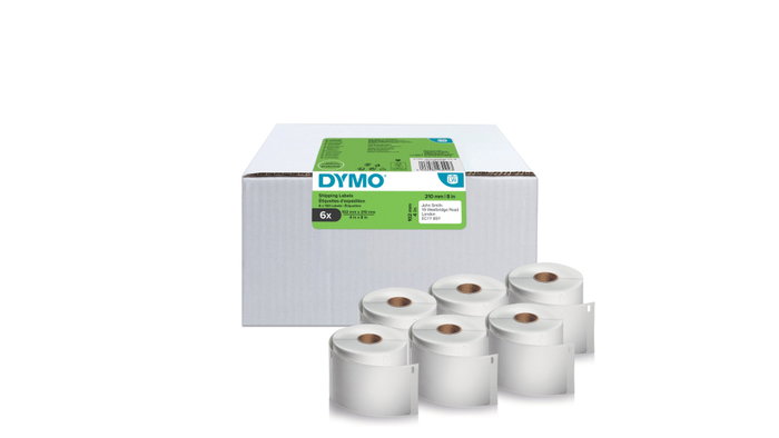 Dymo Multipack de Etiquetas LabelWriter 25x54mm - 6 Rollos de 500 etiquetas Dymo Multipack de Etiquetas LabelWriter 25x54mm - 6 Rollos de 500 etiquetas