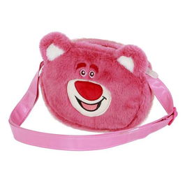 Karactermania Lotso Mini Bolso Plush Strawberry 17x13x7cm Bolso Bandolera Peluche Rosa Poliéster