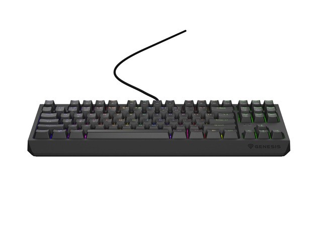 Genesis Thor 230 TKL Teclado Mecánico QWERTY Polaco RGB Outemu Red Hot-Swap Negro