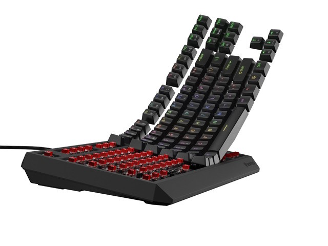 Genesis Thor 230 TKL Teclado Mecánico QWERTY Polaco RGB Outemu Red Hot-Swap Negro
