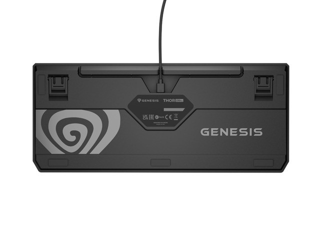 Genesis Thor 230 TKL Teclado Mecánico QWERTY Polaco RGB Outemu Red Hot-Swap Negro