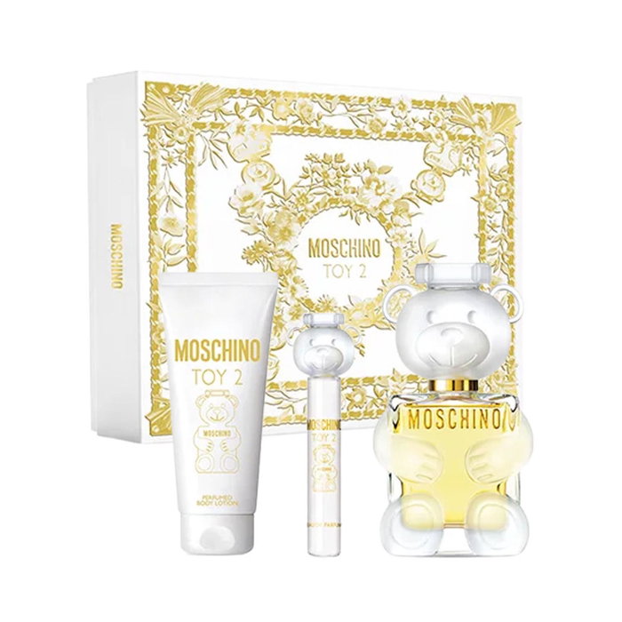 Moschino Toy 2 Eau de Parfum Vaporizador 100ml + Loción Corporal Perfumada 100ml + Miniatura Eau de Parfum 10ml Vaporizador Mujer Moschino Toy 2 Eau de Parfum Vaporizador 100ml + Loción Corporal Perfumada 100ml + Miniatura Eau de Parfum 10ml Vaporizador Mujer