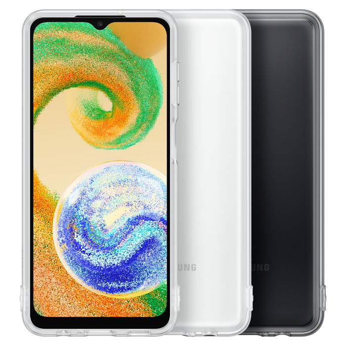 Samsung Soft Clear Cover Transparente para Galaxy A04s EF-QA047TTEGWW Samsung Soft Clear Cover Transparente para Galaxy A04s EF-QA047TTEGWW