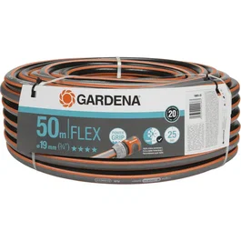 Gardena Manguera Comfort Flex 19 mm, 50 m, Gris y Naranja