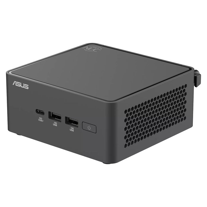 ASUS NUC15CRH-B Mini PC Barebone Pro Intel Core 7 240H, 10 Núcleos hasta 5.2 GHz, DDR5 96GB Max, Wi-Fi 7, M.2 NVMe, Negro