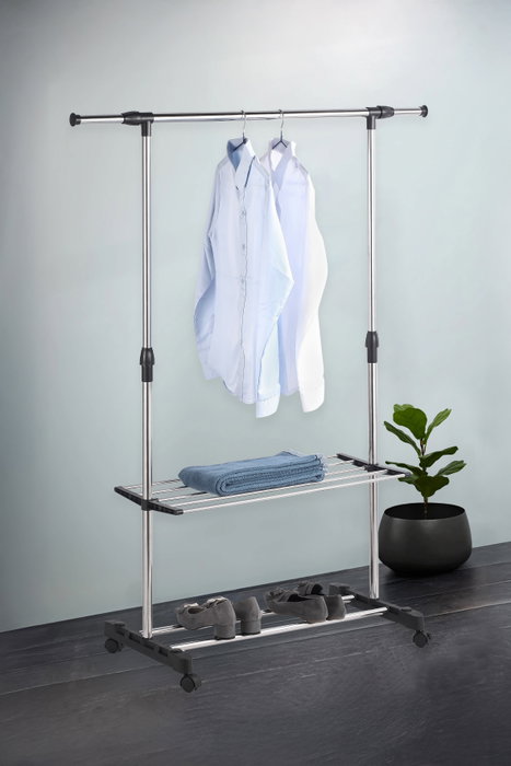 Confortime Perchero Extensible 89-145 x 43 x 90-160 cm (6 Unidades) Confortime Perchero Extensible 89-145 x 43 x 90-160 cm (6 Unidades)