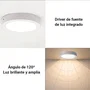 HO Plafón de Superficie LED HO-PLC-12W-1200LM-W 12W 1200Lm 4000K IP20 Blanco