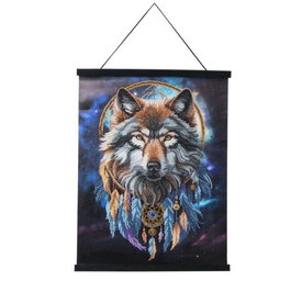CRAYOLA Crystal Art Scroll Lobo Mágico (Enchanted Wolf) 40x50cm