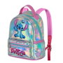 Karactermania Mochila Heady Pequeña Lilo y Stitch Cosmic Plateado