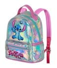 Karactermania Mochila Heady Pequeña Lilo y Stitch Cosmic Plateado