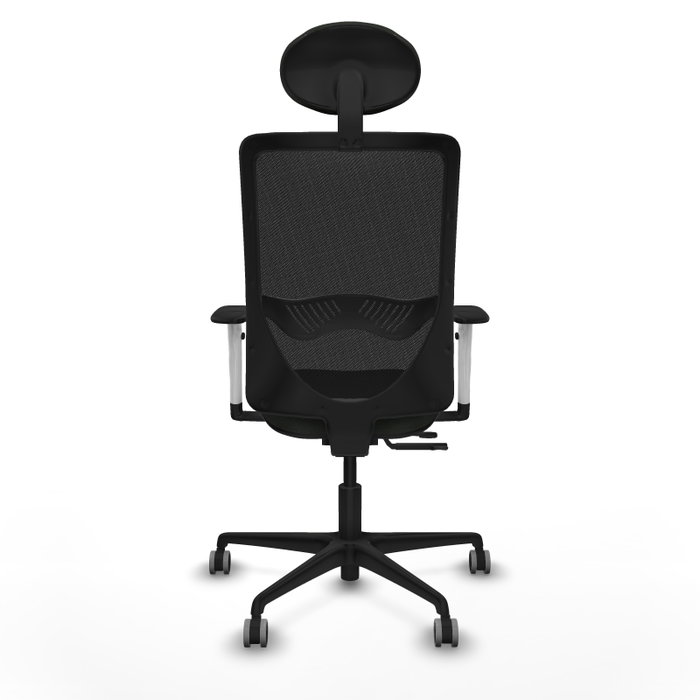 PIQUERAS Y CRESPO Silla de oficina Zulema con mecanismo Sincro/Traslack, Negro