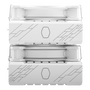 Cooler Master Hyper 622 Halo White Refrigerador de aire para procesador 12 cm Blanco RR-D6WW-20PA-R1