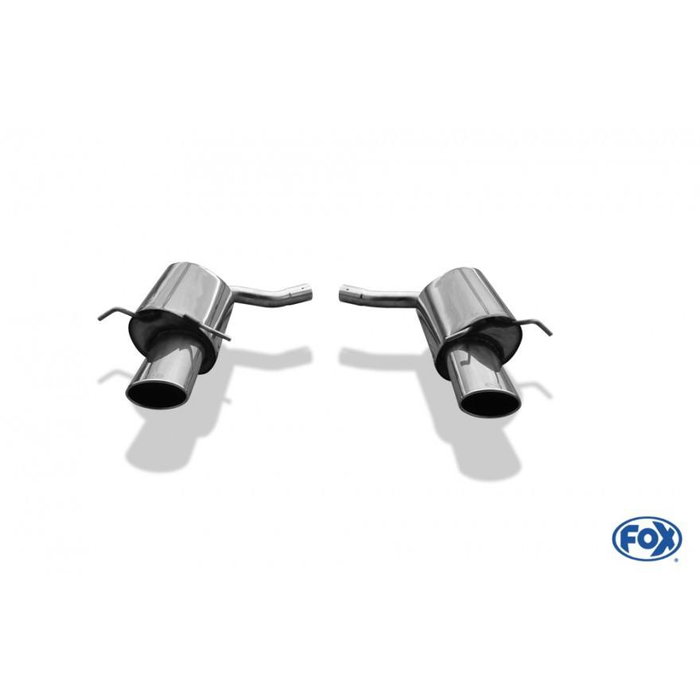Fox Mercedes C-Class 6 Cilindros Escape Silencioso Trasero Derecho W204/S204 desde 2007 FXMB032013-351