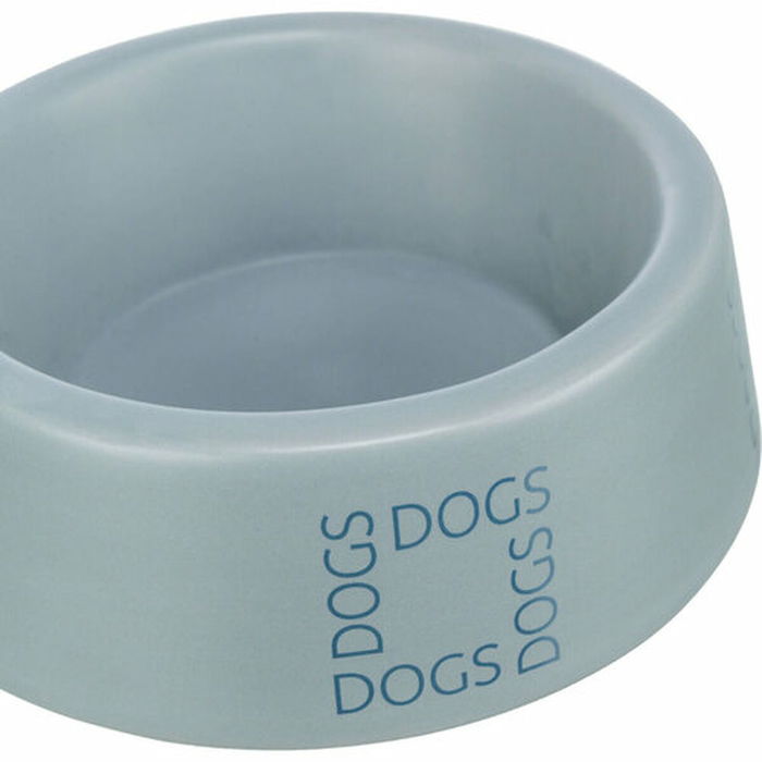 Comedero para Perro Trixie Azul Gris Ø 16 cm 400 ml