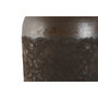 DKD Home Decor Jarrón de Cerámica Símil Óxido Marrón Oscuro