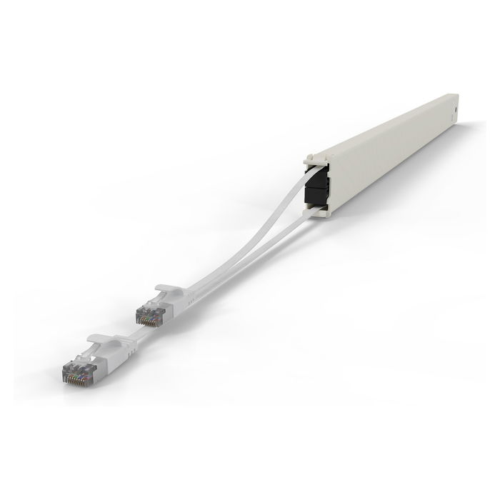 Patchbox PATCHBOX CONE46STPWH Cable patchbox.one Kupferkassette Cat 6a STP PoE 2.5 m Blanco - Cobre, RJ-45, 10 Gbit/s