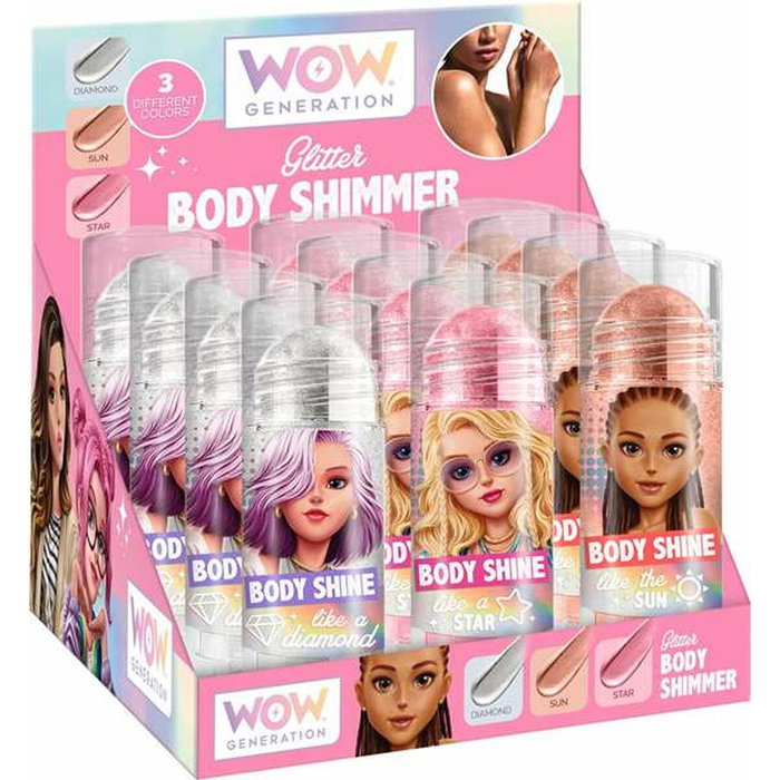 Kids Euroswan Purpurina Corporal en Roll On - Wow Generation