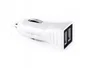 Approx APPUSBCAR31W Cargador de Coche para Móvil 2 Puertos USB 5V 3.1A Blanco para Smartphone, GPS, Tableta, Reloj Inteligente y Auriculares