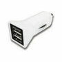 Approx Cargador USB Dual para Coche 3.1A Blanco
