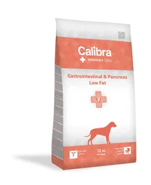 Calibra Vet Diet Dog Gastrointestinal Low Fat Alimento para Perros 12 kg