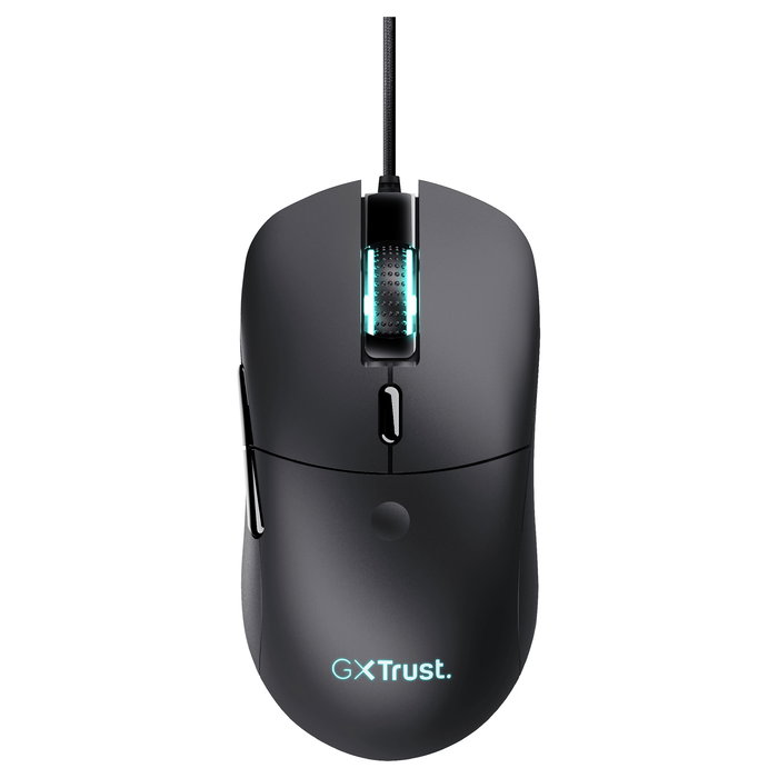 Trust GXT 981 Redex Gaming Mouse para Ordenador Óptico USB 10000 DPI 6 Botones Programables Iluminación RGB Negro para Diestro - GXT981