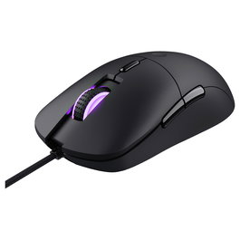 Trust GXT 981 Redex Gaming Mouse para Ordenador Óptico USB 10000 DPI 6 Botones Programables Iluminación RGB Negro para Diestro - GXT981