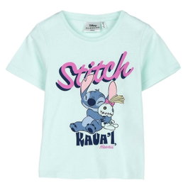 Cerdá Camiseta Corta Single Jersey Stitch Turquesa 6 Años