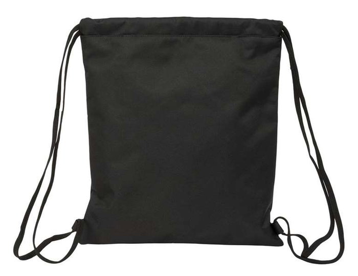 Bolsa Mochila con Cuerdas Kappa Dark Negro 35 x 40 x 1 cm