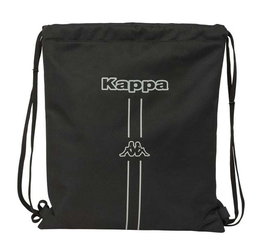 Bolsa Mochila con Cuerdas Kappa Dark Negro 35 x 40 x 1 cm