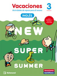 SANTILLANA NEW SUPER SUMMER 3º PRIMARIA BOOK AUDIO