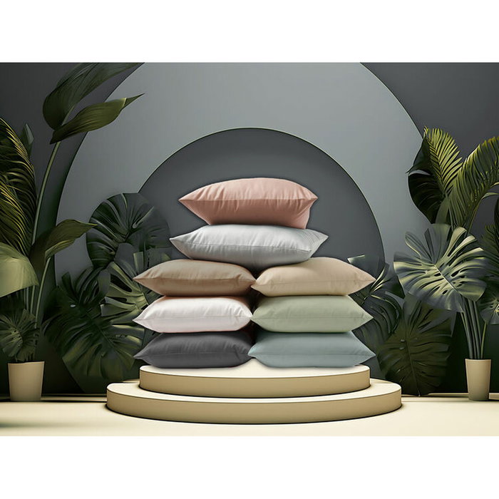 Funda de almohada Happy Home Lino 45 x 100 cm 2 Unidades