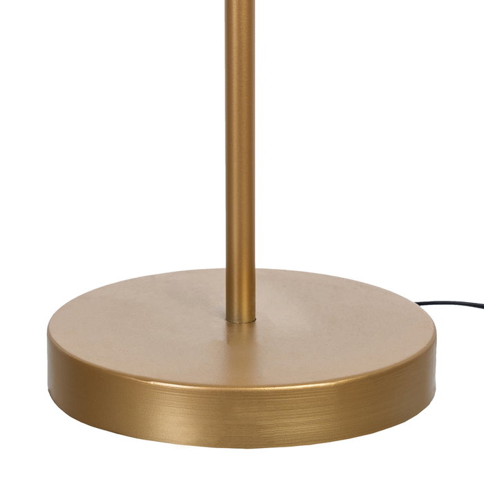 Lámpara Mesa Oro Metal 30 X 30 X 50 cm