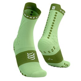 Calcetines de Compresión Compressport Pro Racing Verde 8