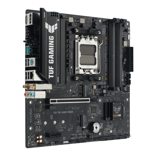 Asus Placa Base TUF GAMING A620AM-PLUS WiFi 90MB1MZ0-M0EAY0, Chipset AMD A620A, Socket AM5, Formato Micro ATX, DDR5, Wi-Fi 6 Asus Placa Base TUF GAMING A620AM-PLUS WiFi 90MB1MZ0-M0EAY0, Chipset AMD A620A, Socket AM5, Formato Micro ATX, DDR5, Wi-Fi 6