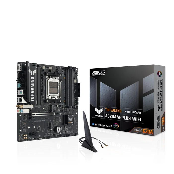 Asus TUF GAMING A620AM-PLUS WIFI micro ATX AMD A620A Socket AM5 DDR5
