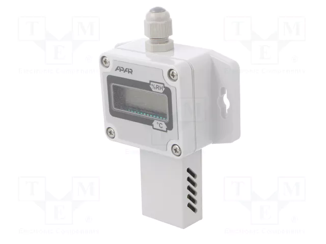 APAR Transductor de CO2, temperatura y humedad con LCD