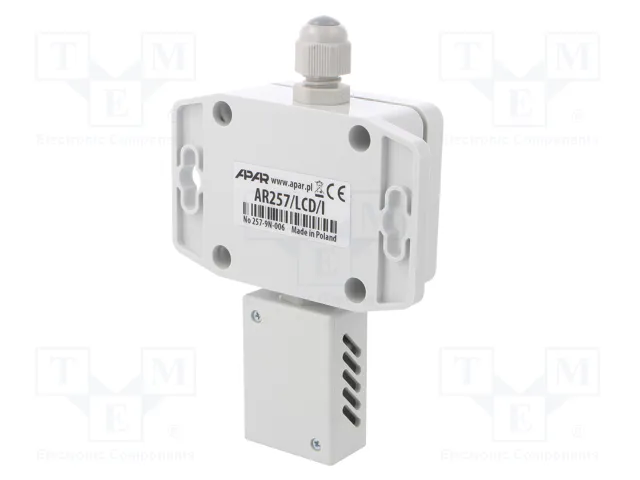 APAR Transductor de CO2, temperatura y humedad con LCD