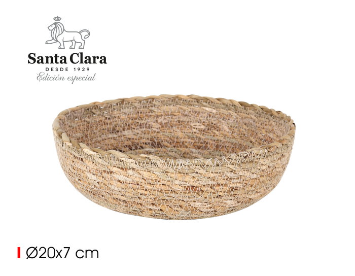 Inde Set de 2 Cestas Staclaracies Santa Clara, Dimensiones: 26 cm x 10 cm x 26 cm y 20 cm x 7 cm (4 Unidades)