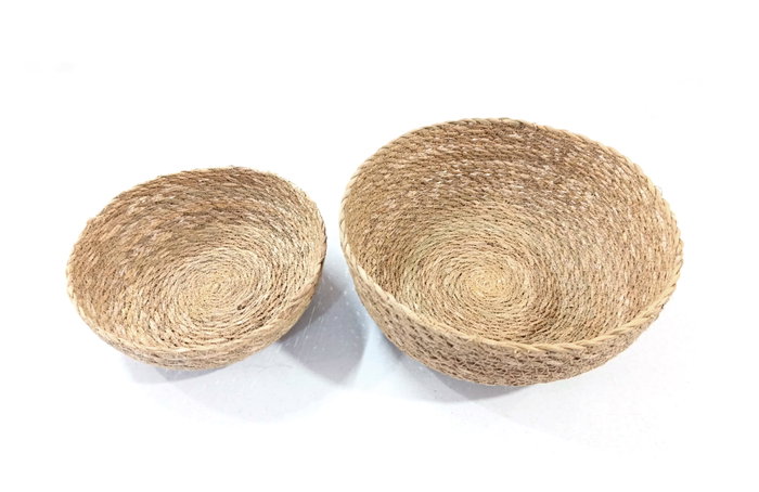 Inde Set de 2 Cestas Staclaracies Santa Clara, Dimensiones: 26 cm x 10 cm x 26 cm y 20 cm x 7 cm (4 Unidades)