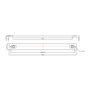 ROLINE 26.30.0000 Tapa ciega Snap-in para rack 19" (48.3 cm) 1U, color negro, de acero