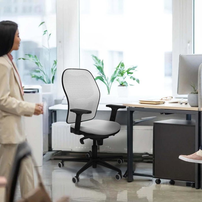 PIQUERAS Y CRESPO Silla de oficina Jorquera Rojo/Negro PIQUERAS Y CRESPO Silla de oficina Jorquera Rojo/Negro