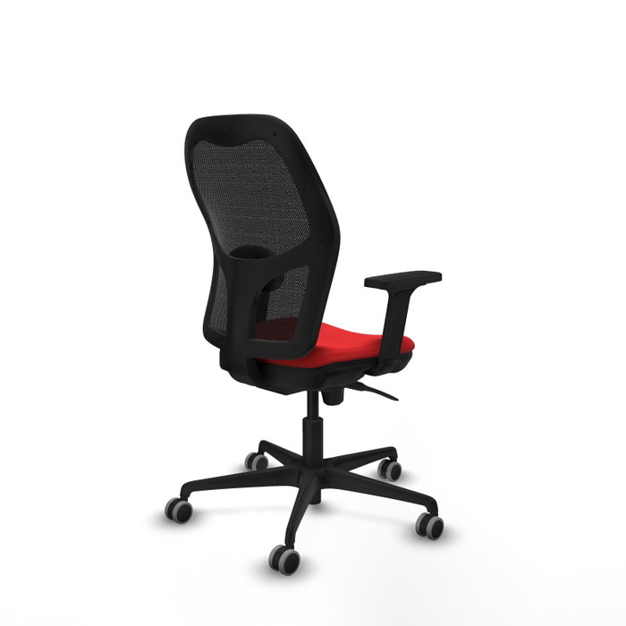 PIQUERAS Y CRESPO Silla de oficina Jorquera Rojo/Negro PIQUERAS Y CRESPO Silla de oficina Jorquera Rojo/Negro