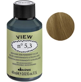 View, Tinte de cabello demi-permanente, 5.3 , 60 ml